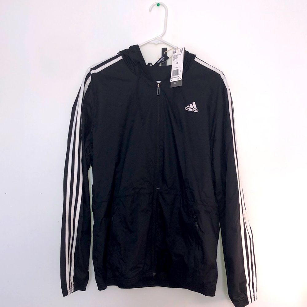 ADIDAS ESSENTIALS 3-STRIPES WIND JACKET